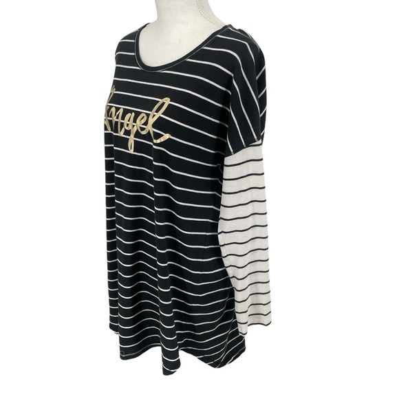 Victoria’s Secret striped Angel sleepshirt - Picture 2 of 5